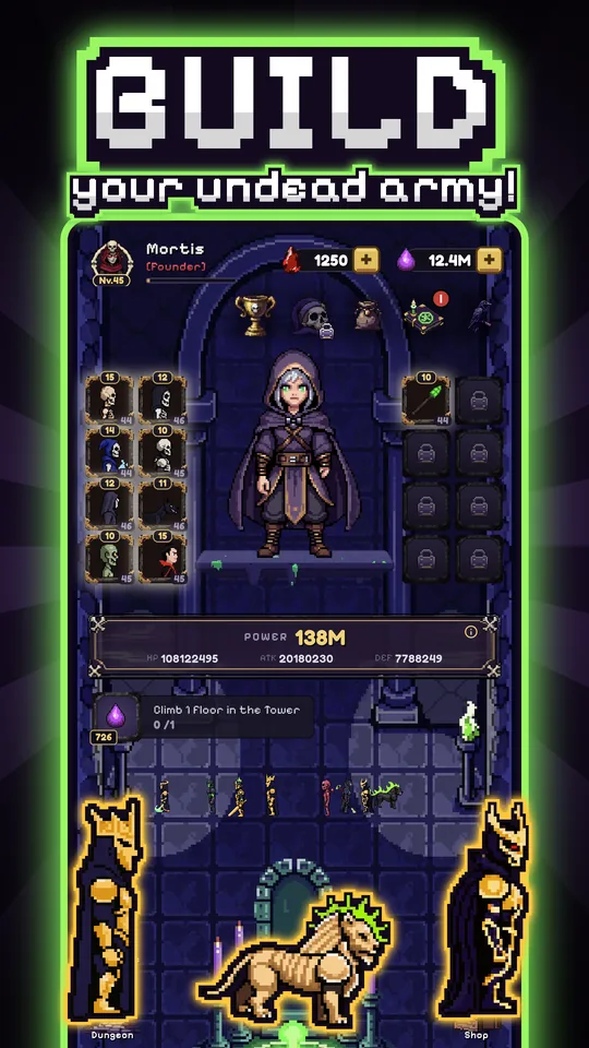 Screenshot: The army