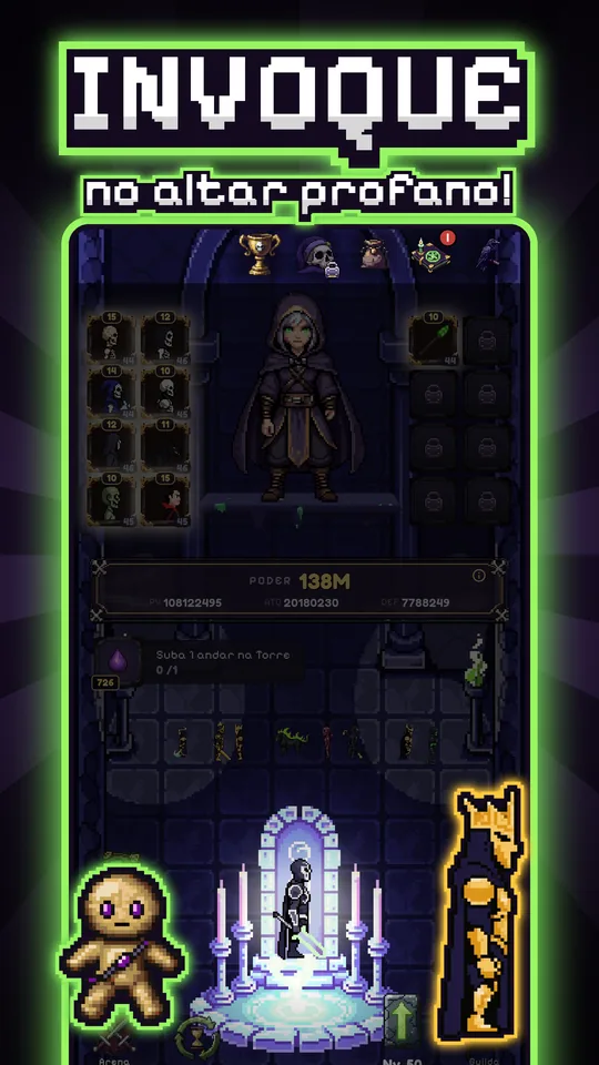 Captura de tela: O altar